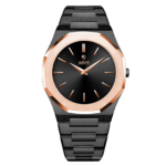 JARVIS Midnight Black Elegance – Rose Gold Edition