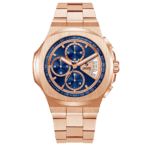 JARVIS Royal Blue Chrono – Rose Gold Edition