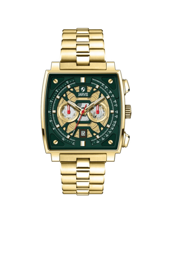 Jarvis Emerald Gold Chronograph